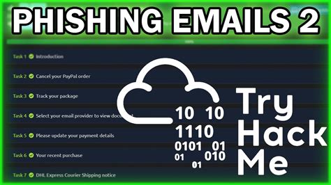 Below is a list of describing words for another word. . Tryhackme phishing emails 2